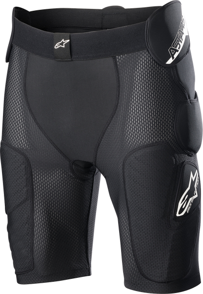 Alpinestars Bionic Action Protection Shorts - Small, Black - Part Number 6507823-10-S