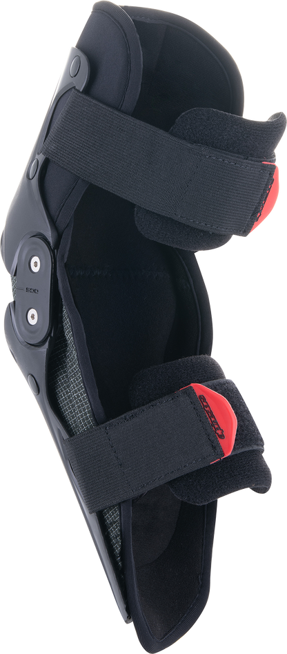 Alpinestars Youth SX-1 Knee Protectors - Lightweight and Breathable Black/Red S/M