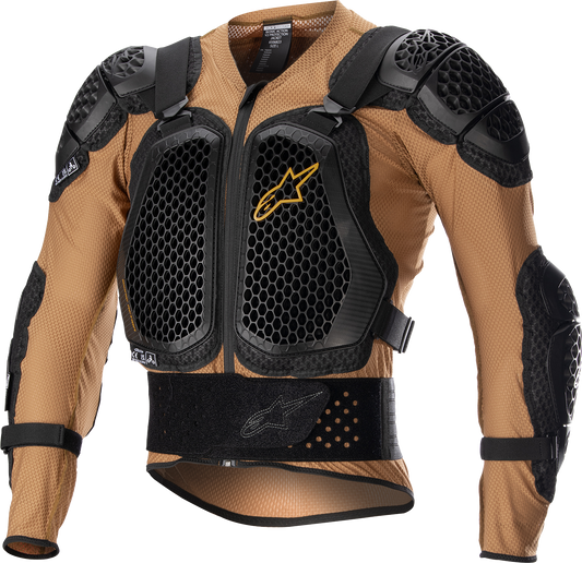 Alpinestars Bionic Action v2 Protection Jacket 2XL - Camel/Black, Part Number 6506823-814-2X