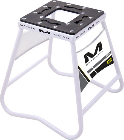 MATRIX CONCEPTS, LLC Steel Stand C2-100 with Customizable Graphic Panels and Anti-Rock Design