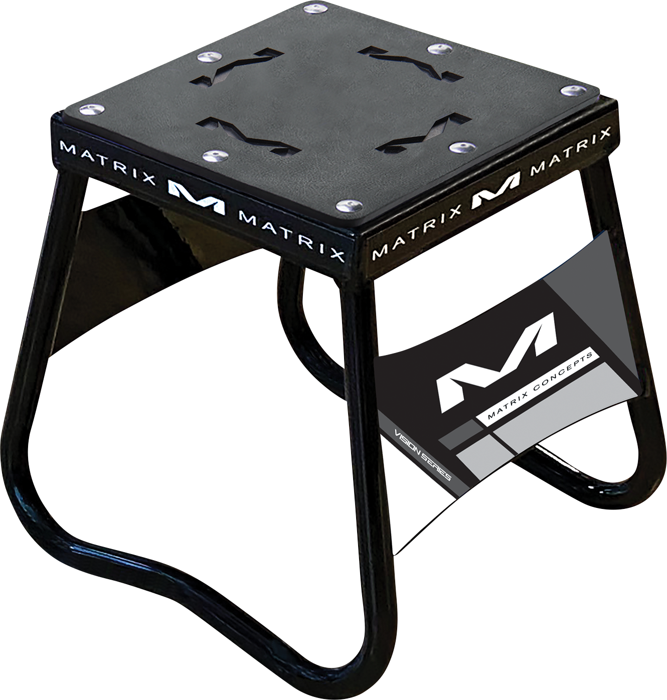 MATRIX CONCEPTS LLC Mini Steel Stand for Stacyc Electric Bikes and Pee Wee 50cc Yamaha - Black MM-101
