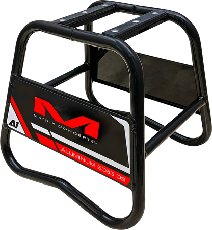 MATRIX Concepts LLC A1 Stand Aluminum Red A1 102 for 85cc to 450cc Motorcycles