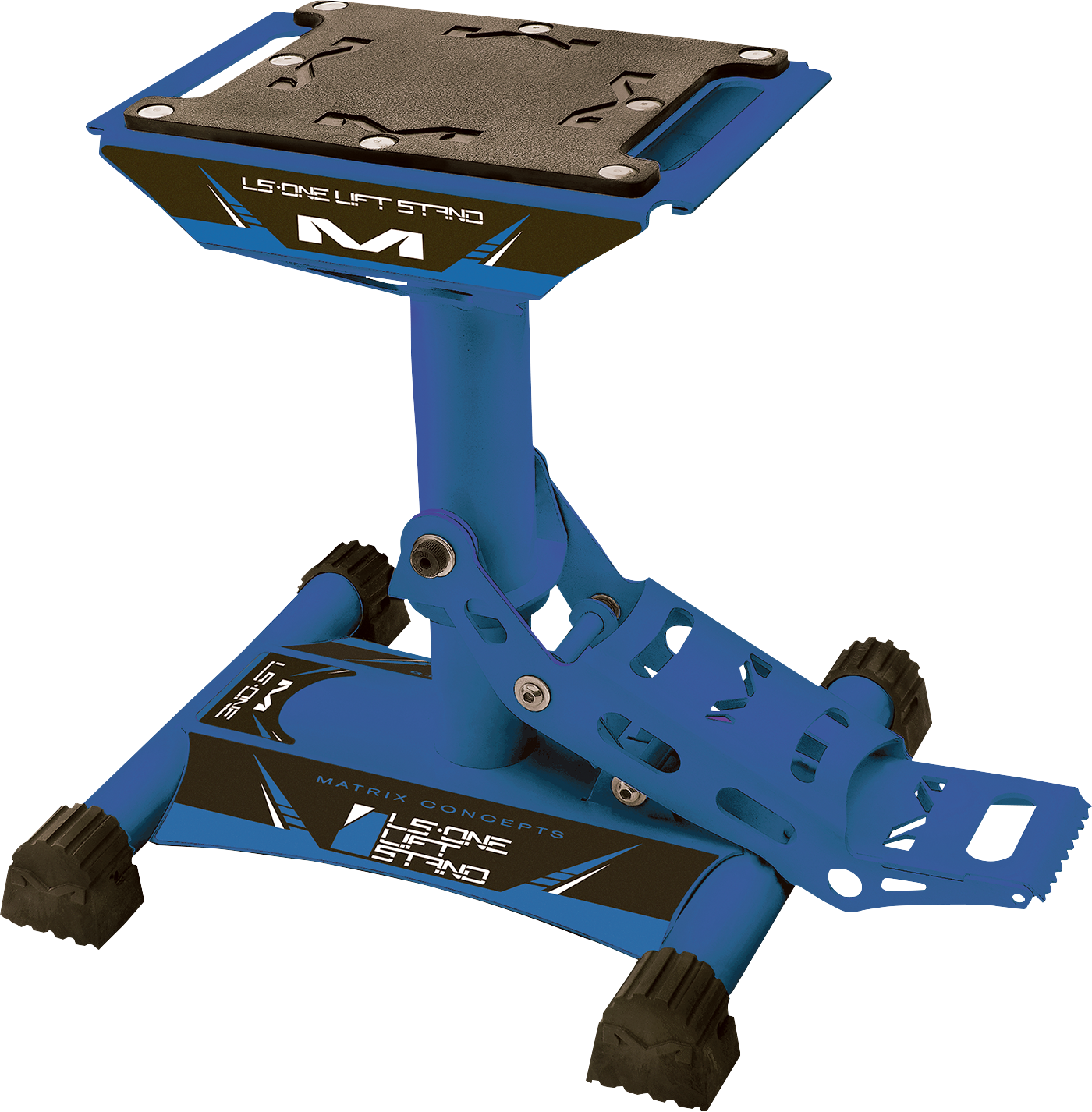 MATRIX CONCEPTS LS1-103 Solid Blue Motorcycle Stand