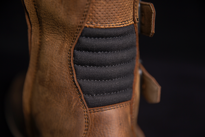 ICON Elsinore 2™ CE Boots Brown Size 13 – Durable Leather Motorcycle Riding Boots with Impact Protection