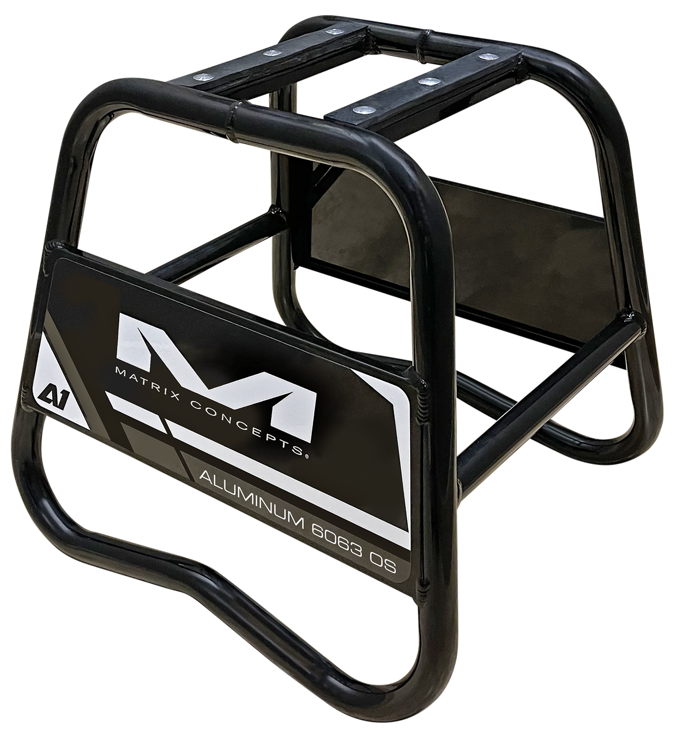 MATRIX Concepts LLC A1 Stand Aluminum Black A1 101 for 85cc to 450cc Bikes