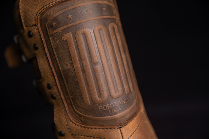 ICON Elsinore 2™ CE Boots Brown Size 13 – Durable Leather Motorcycle Riding Boots with Impact Protection