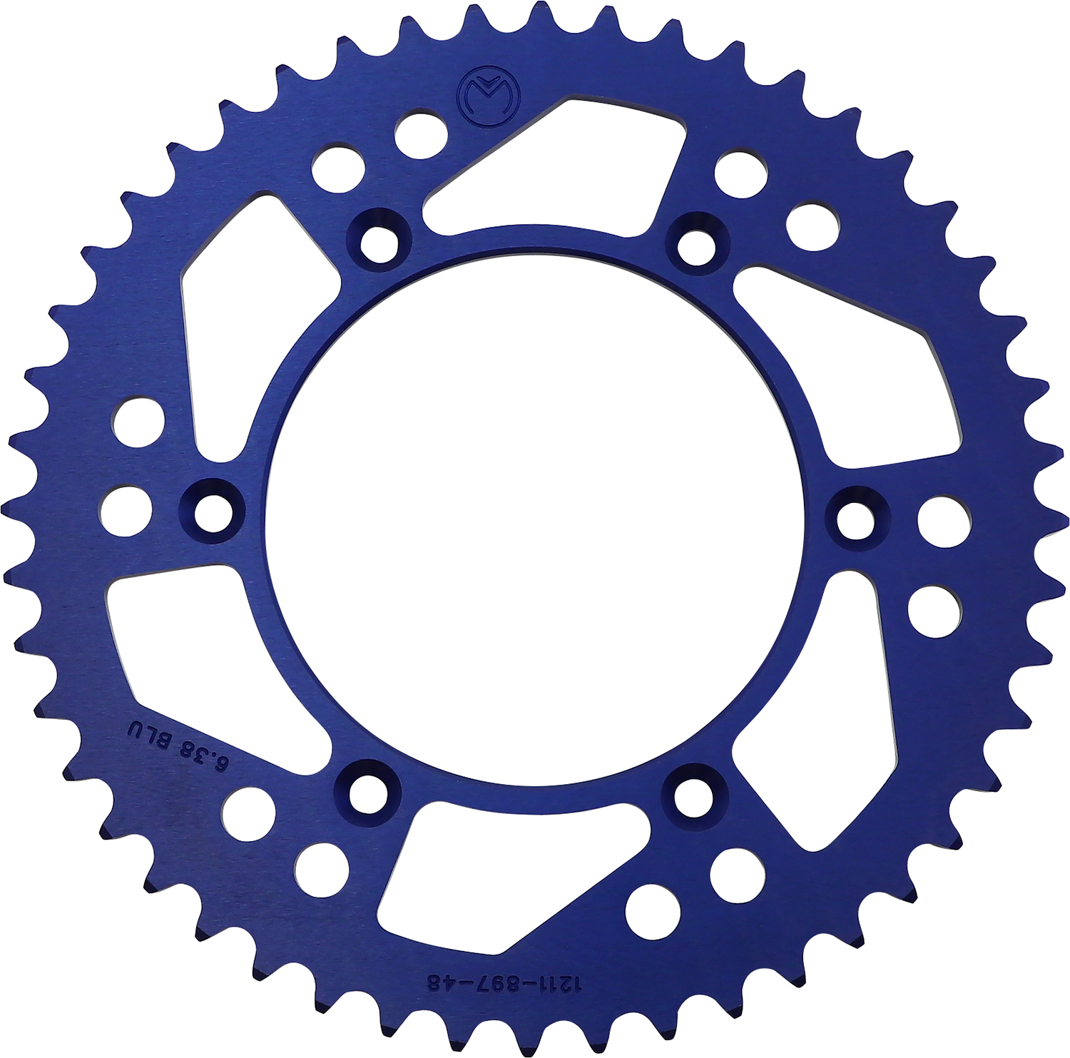 Moose Offroad Rear Sprocket 48 Tooth Aluminum for Husaberg, Husqvarna, and KTM - Part 1211-897-48-12