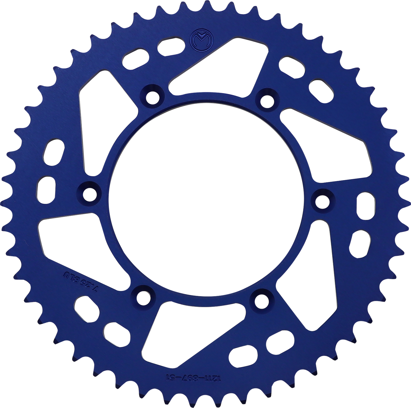 MOOSE OFFROAD Rear Sprocket - Aluminum 51 Tooth for Husaberg, Husqvarna, KTM - Part 1211-897-51-12