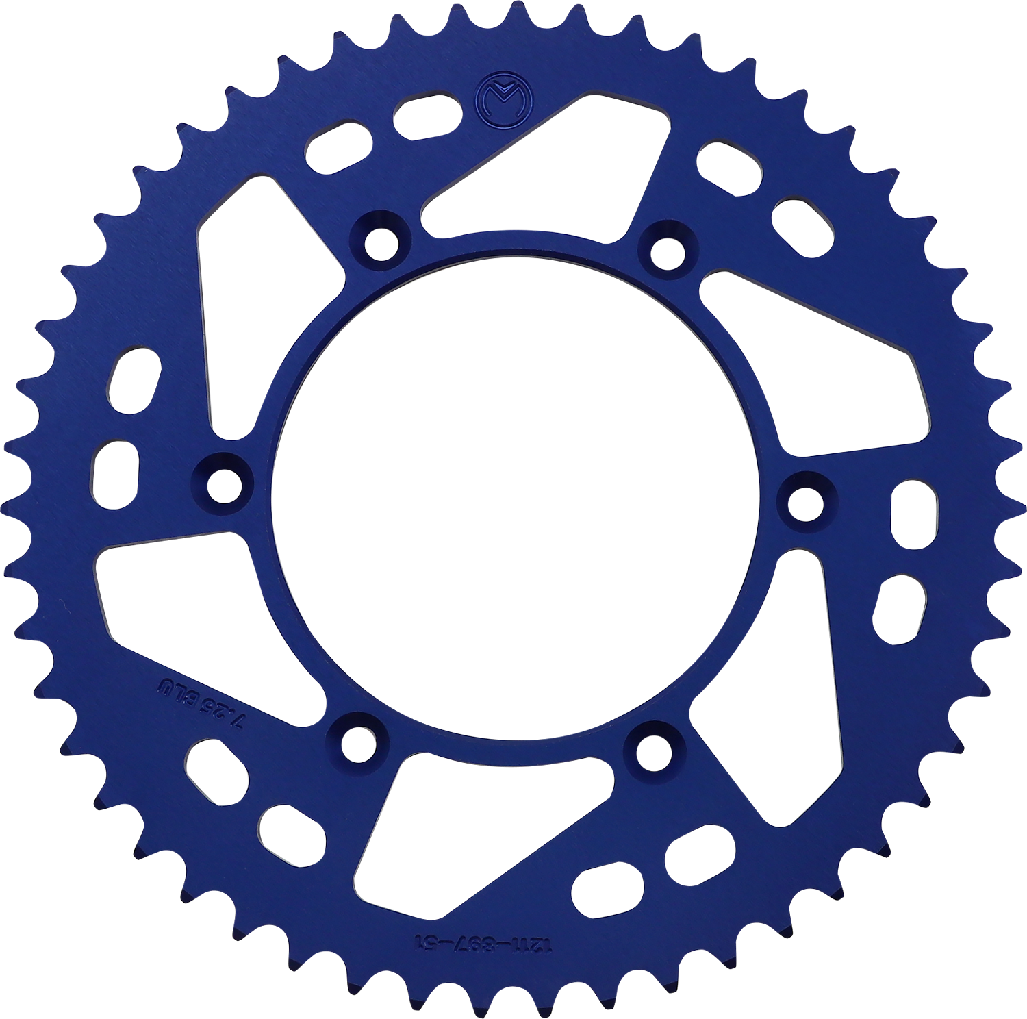 MOOSE OFFROAD Rear Sprocket - Aluminum 51 Tooth for Husaberg, Husqvarna, KTM - Part 1211-897-51-12