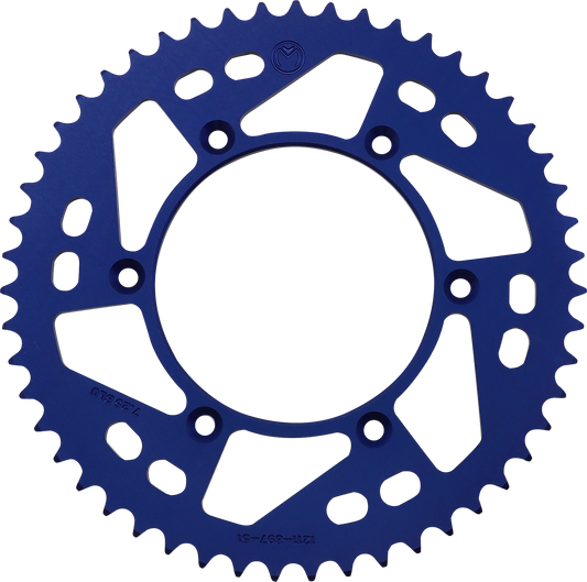 MOOSE OFFROAD Rear Sprocket - Aluminum 51 Tooth for Husaberg, Husqvarna, KTM - Part 1211-897-51-12