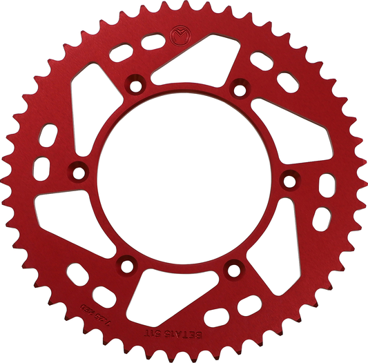 Moose Offroad Rear Sprocket 51 Tooth Aluminum Beta 1211-BET-51-13