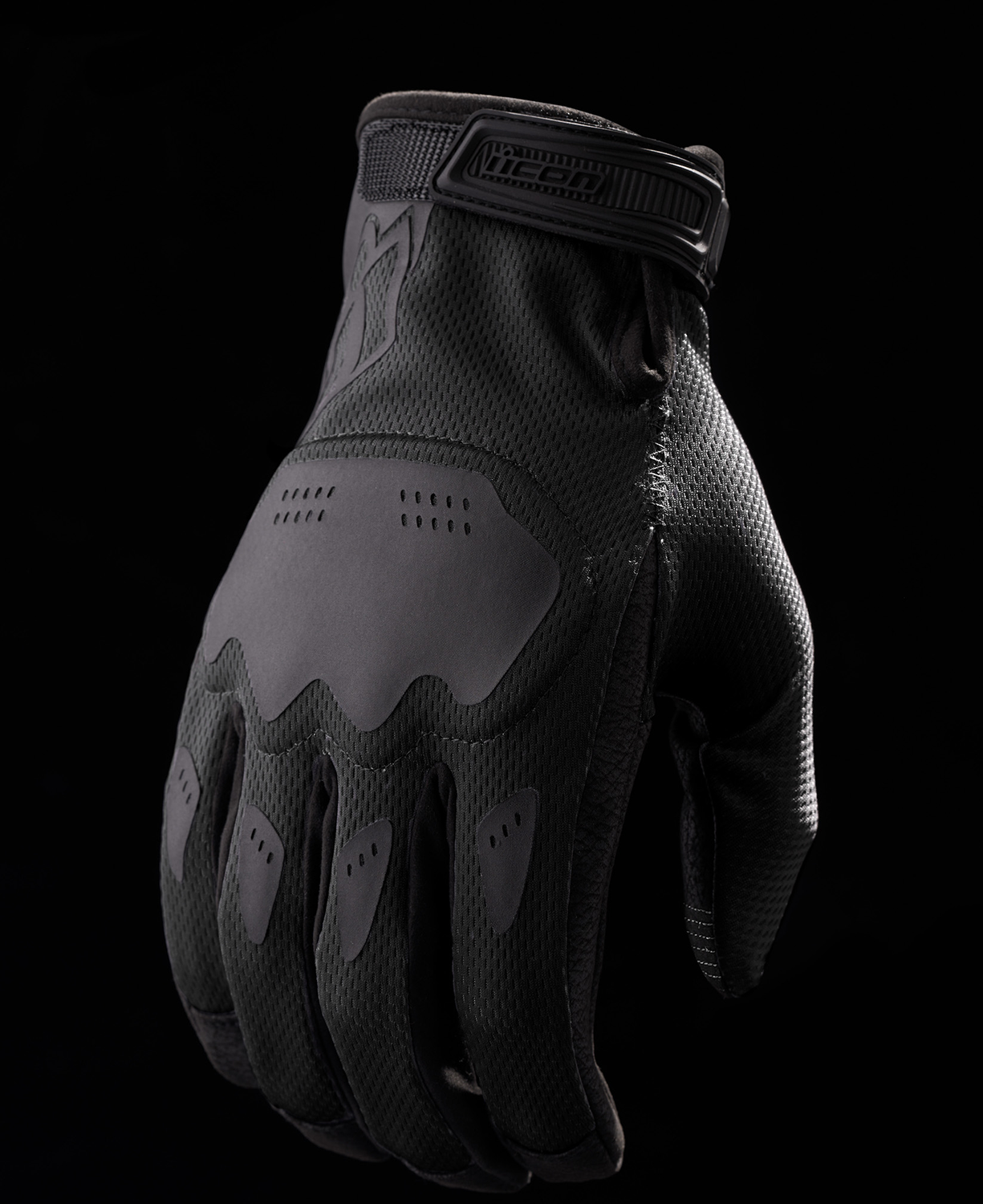 ICON Hooligan Insulated Gloves - Black, Size Small - Part 3301-4487