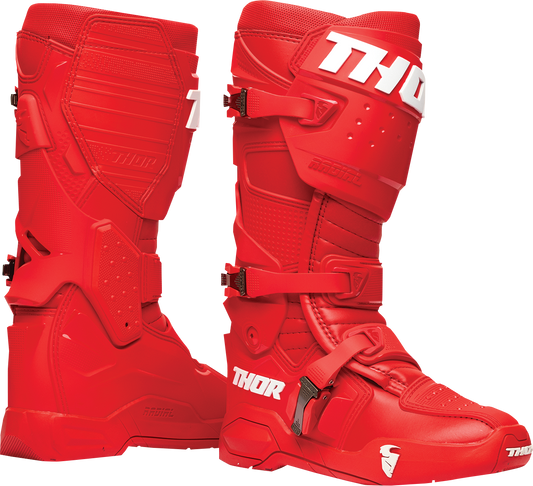 THOR Radial Boots Size 13 - Red, Part Number 3410-2742
