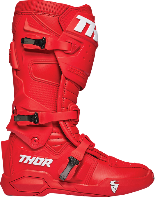 THOR Radial Boots Size 13 - Red, Part Number 3410-2742