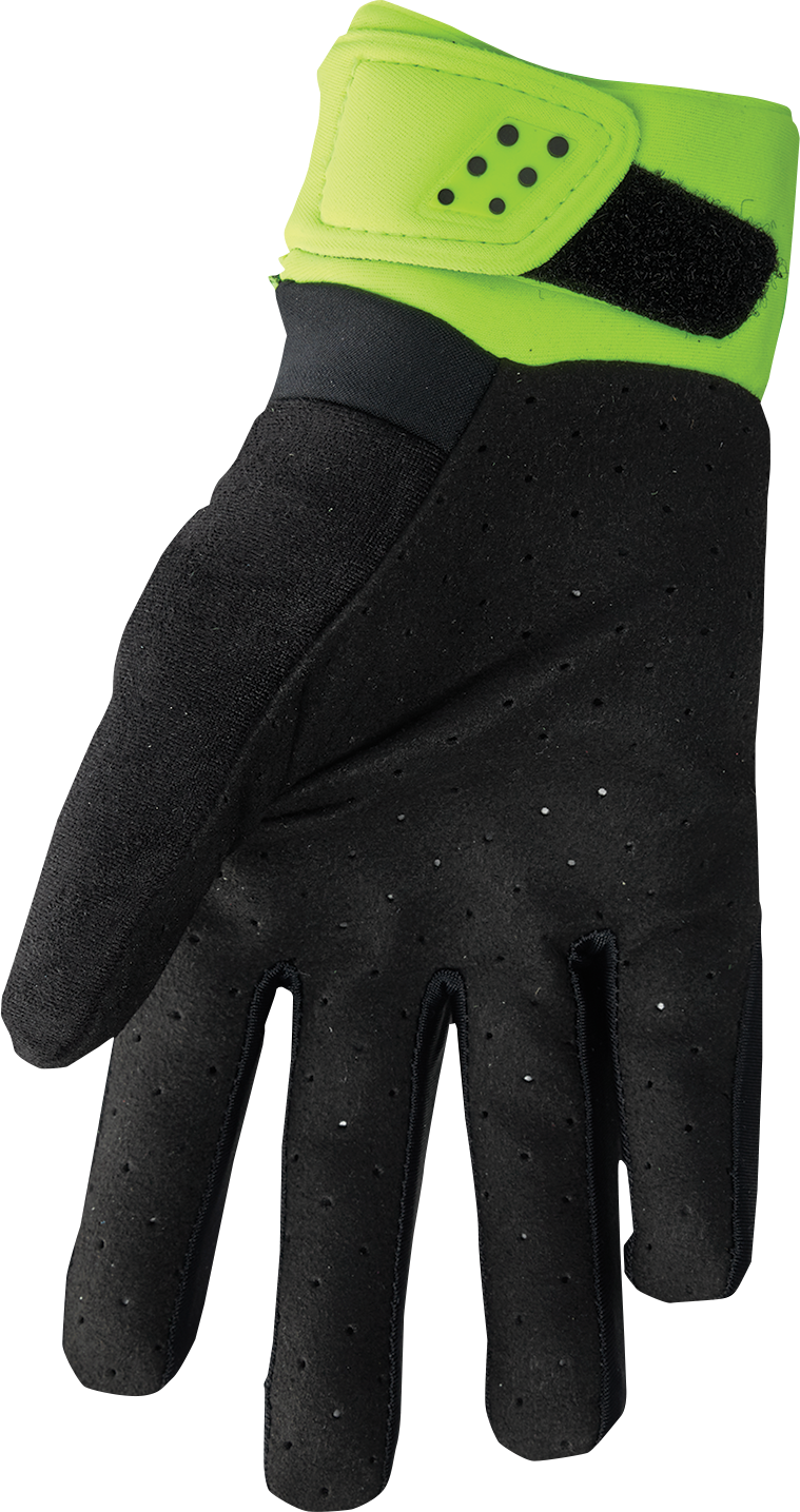 THOR Spectrum Cold Weather Gloves - Acid/Black, Part Number 3330-7244