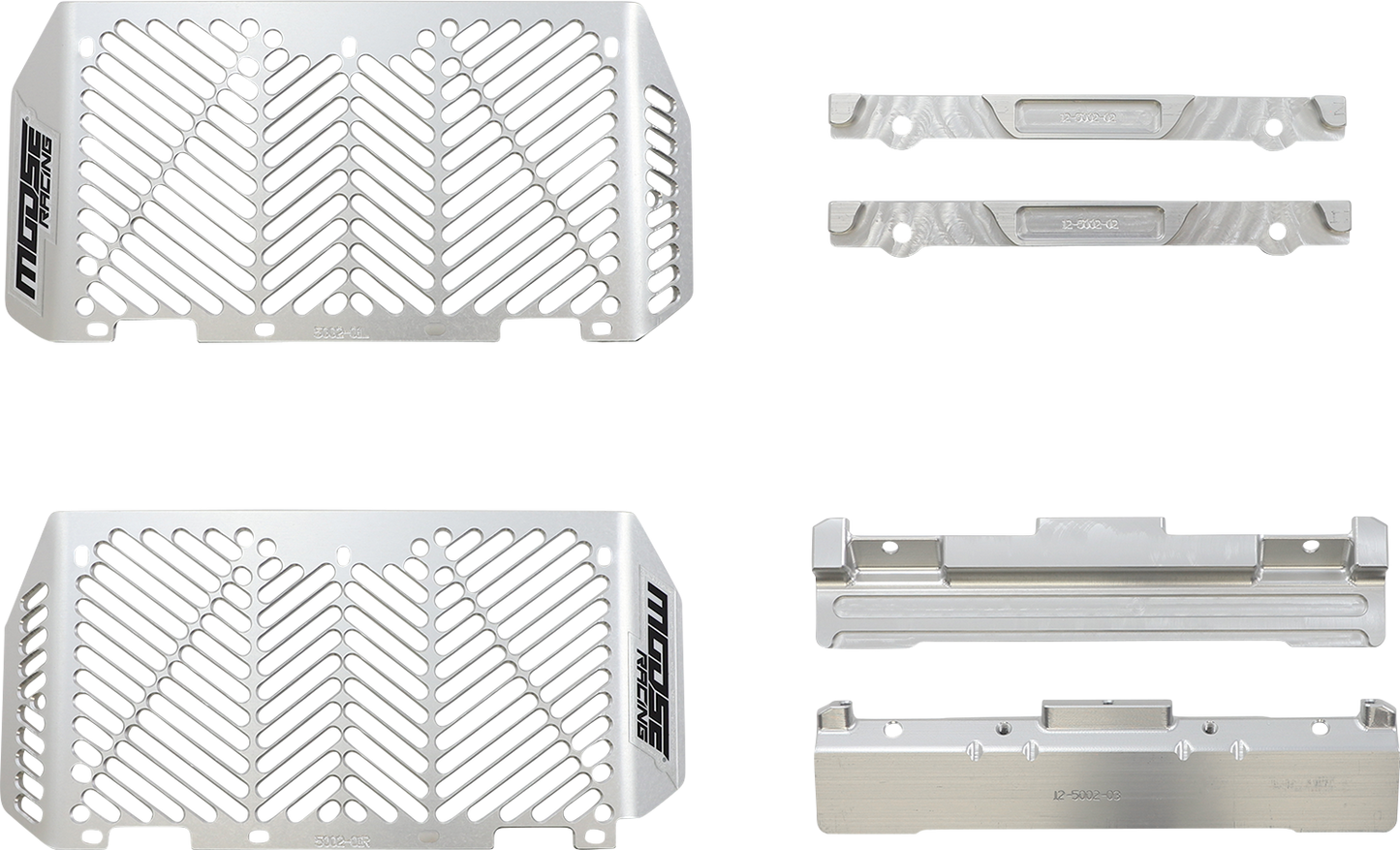 Moose Offroad Billet Radiator Guards for Yamaha - Model 12-5102