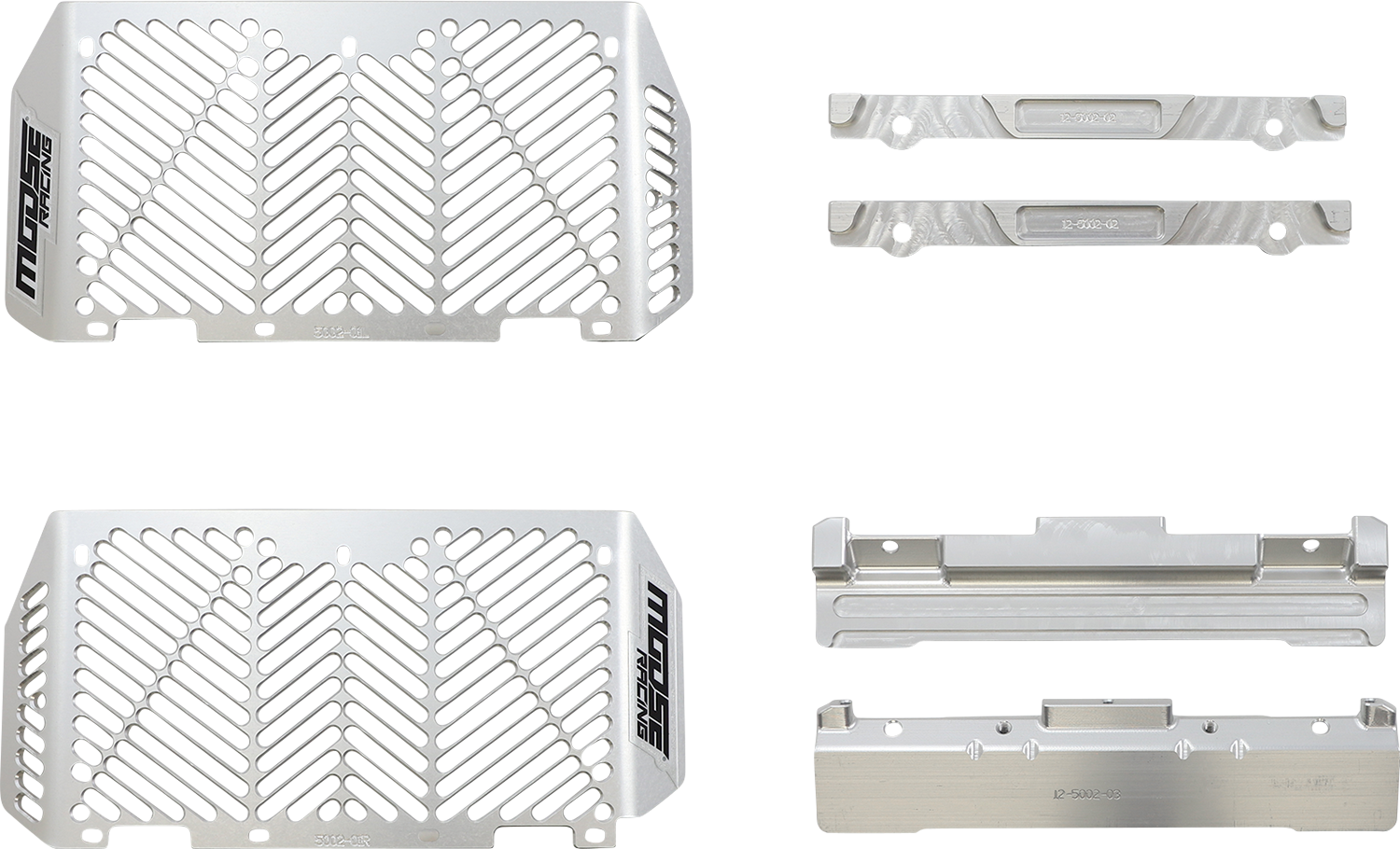 Moose Offroad Billet Radiator Guards for Yamaha - Model 12-5102