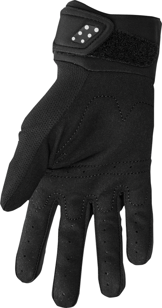 THOR Women's Spectrum Gloves – Black/White, Medium (Part No. 3331-0231)