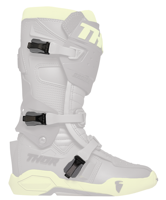THOR Radial Boots Buckle Kit - Gray (Part Number 3430-0981)