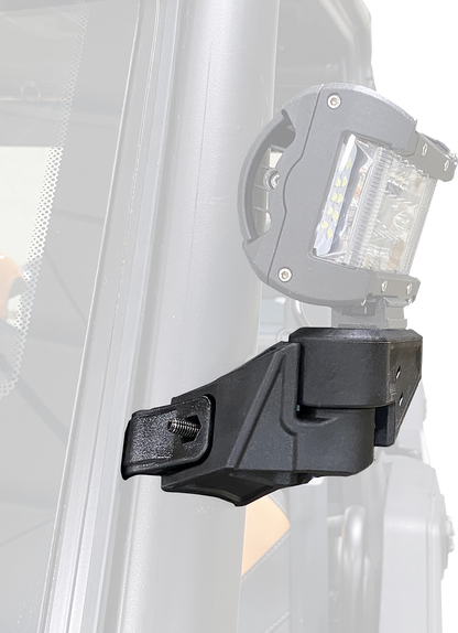 MOOSE OFFROAD Cube Light Mount ESCUBE-2 – Versatile Low-Profile Roll Cage Mount with Custom Angle Adjustments