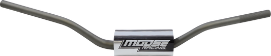 MOOSE OFFROAD 1-1/8 inch EKO Aluminum Handlebar for Yamaha YZF and Kawasaki KXF - Silver H31-6182MS7