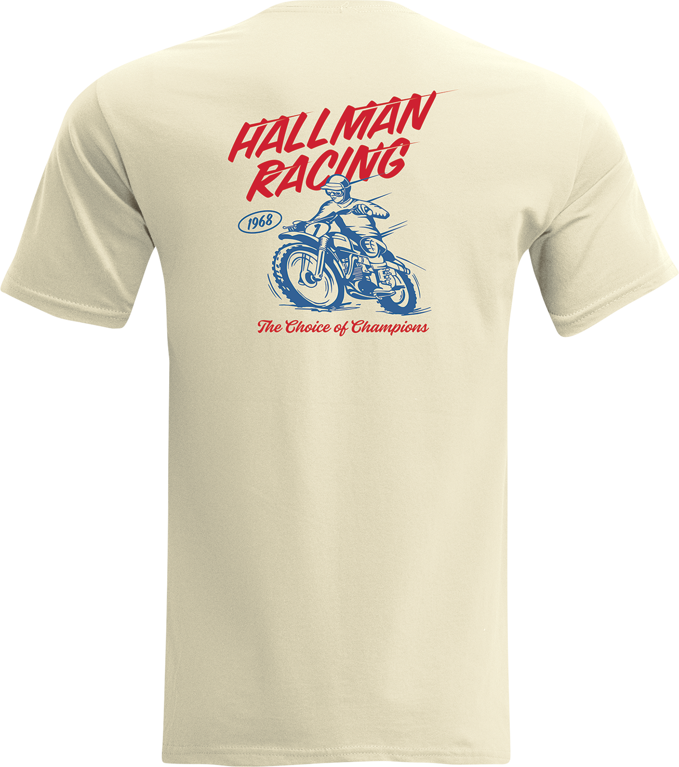 THOR Hallman Champ T-Shirt - Natural - Small (Part Number 3030-22630)