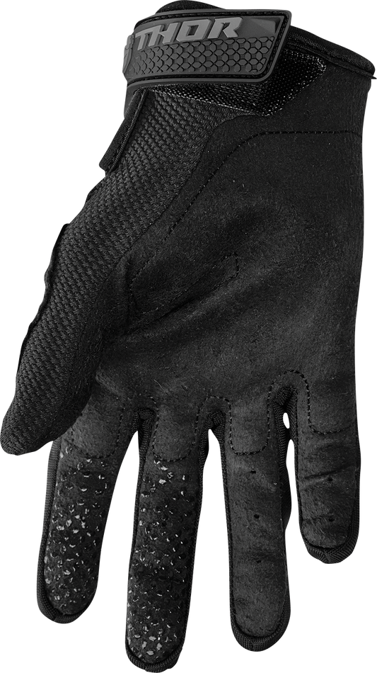 THOR Women's Sector Gloves - Black/Gray, Part 3331-0239, Medium