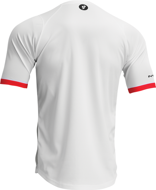 THOR Intense Assist Decoy Short-Sleeve Jersey - White/Camo, Medium - Part Number 5020-0200