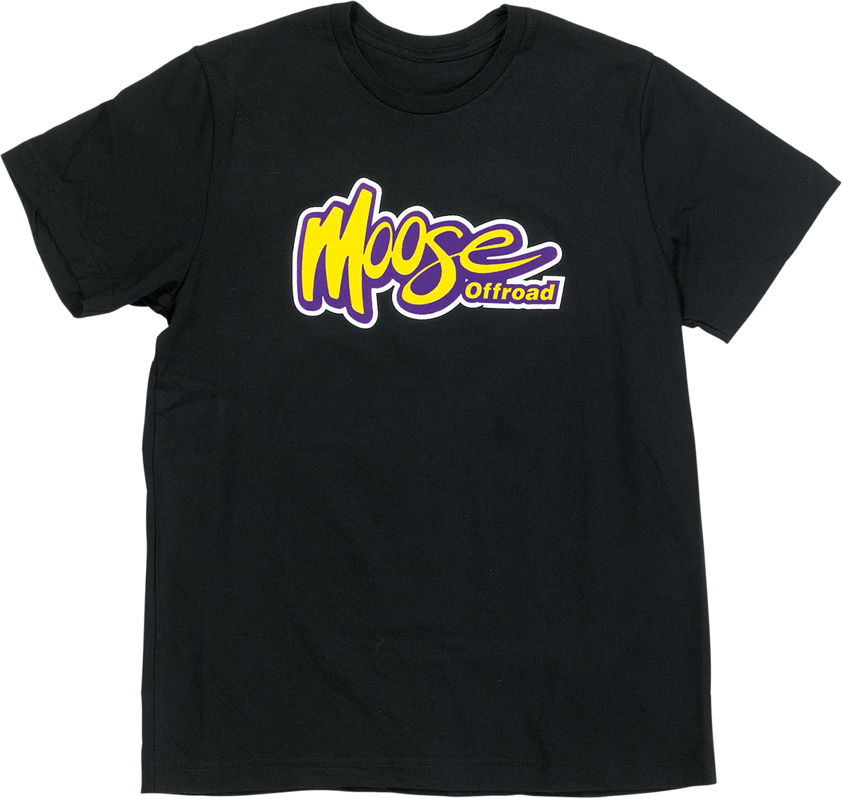 Moose Offroad Youth Off-Road T-Shirt - Black - Large (Part #3032-3700)