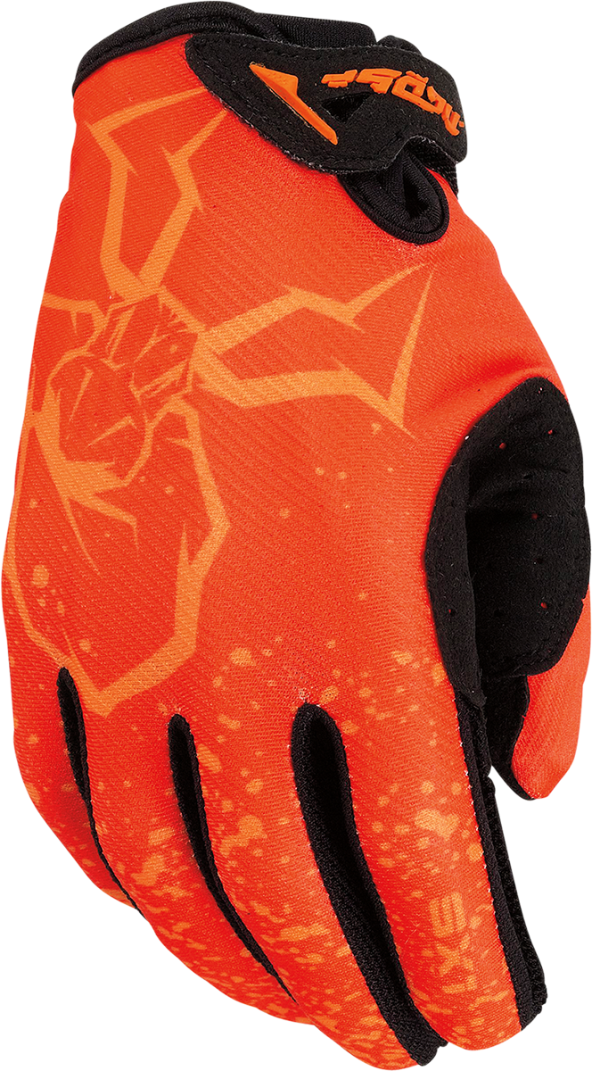MOOSE OFFROAD Youth SX1™ Gloves - Orange, Medium - Part 3332-1755