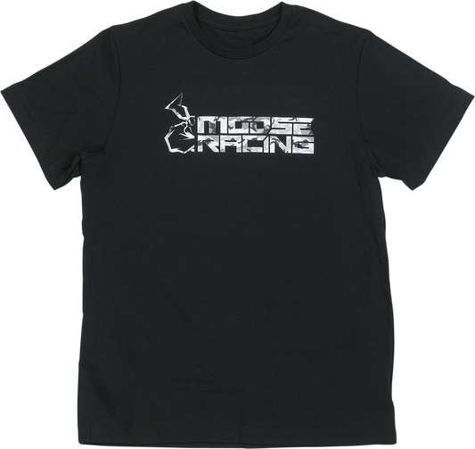Moose Offroad Youth Camo T-Shirt - Black, Part Number 3032-3684