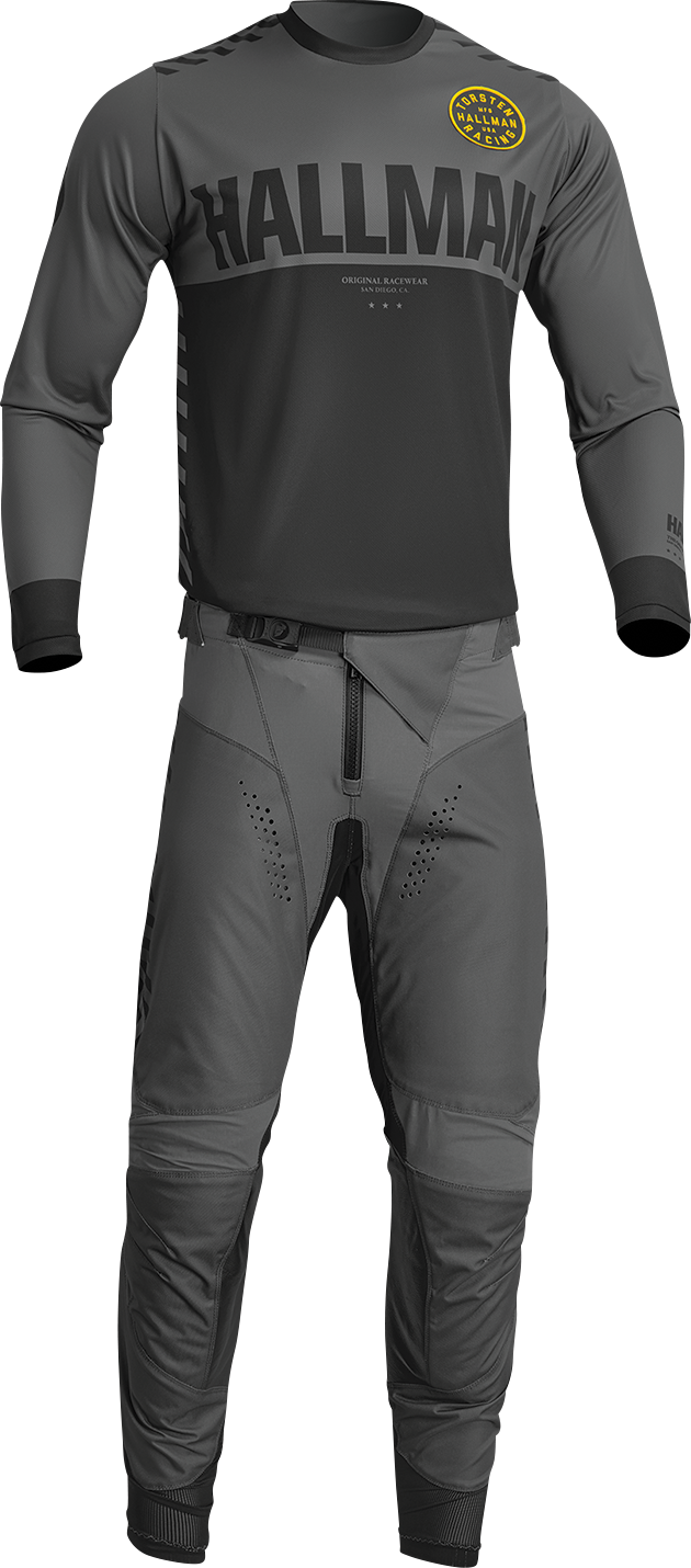 THOR Differ Slice Jersey - Charcoal/Black - Small by THOR, Part No. 2910-7127