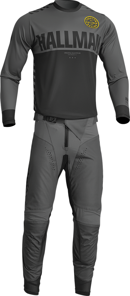 THOR Differ Slice Jersey - Charcoal/Black - Small by THOR, Part No. 2910-7127