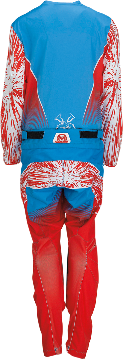 Moose Offroad Youth Agroid Pants - Red/White/Blue, Part No. 2903-2271