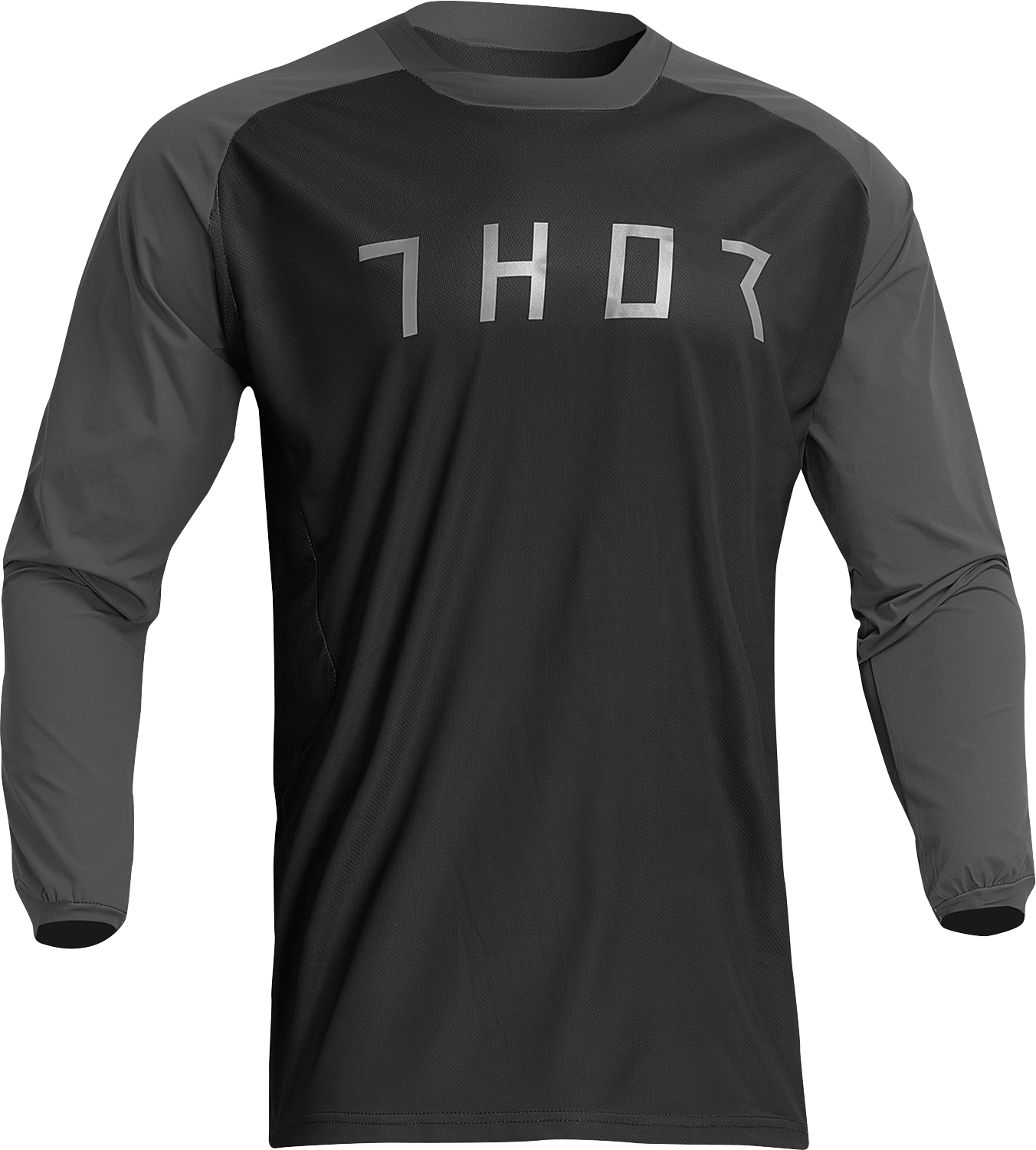 THOR Terrain Jersey Black/Charcoal Medium (Part Number 2910-7161)