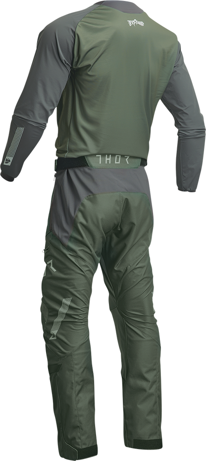 THOR Terrain Jersey 3XL Army/Charcoal - Part Number 2910-7171