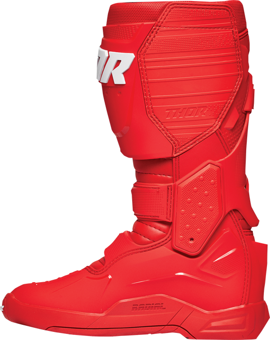 THOR Radial Boots Size 9 - Red, Part Number 3410-2738