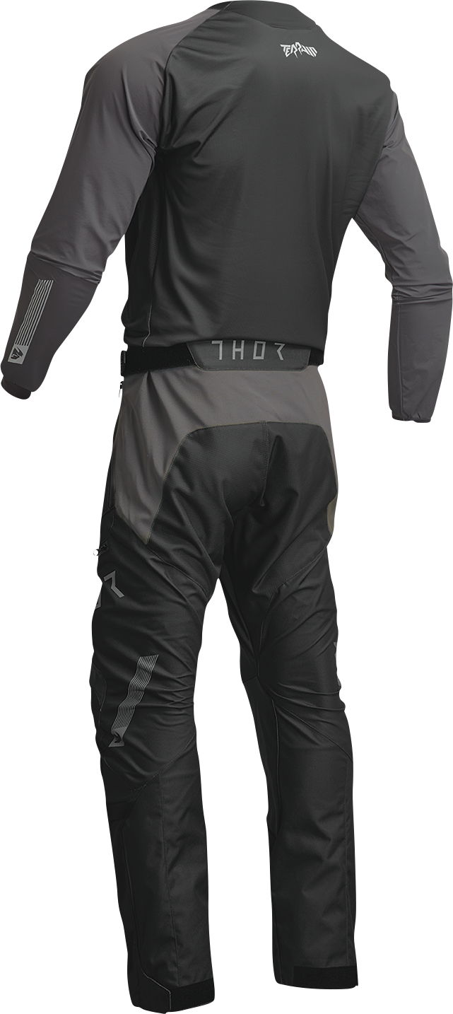 THOR Terrain Jersey Black/Charcoal Medium (Part Number 2910-7161)