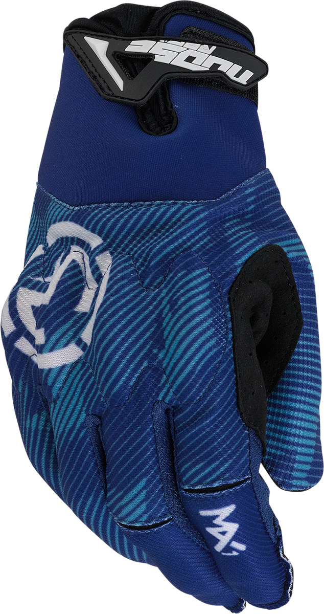 Moose Offroad MX1™ Gloves - Blue, Medium, Part Number 3330-7370