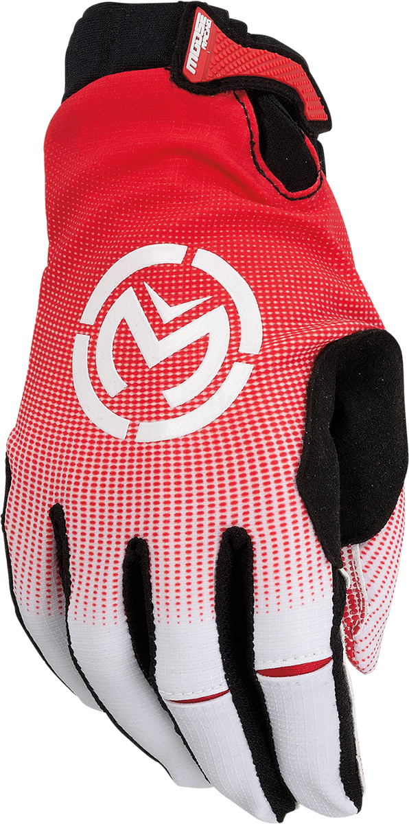 MOOSE OFFROAD SX1™ Gloves - Red/White, 2XL - Performance Off-Road Hand Protection