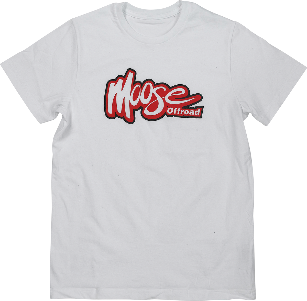 Moose Offroad Youth Off-Road T-Shirt - White, Large (Part No. 3032-3704)