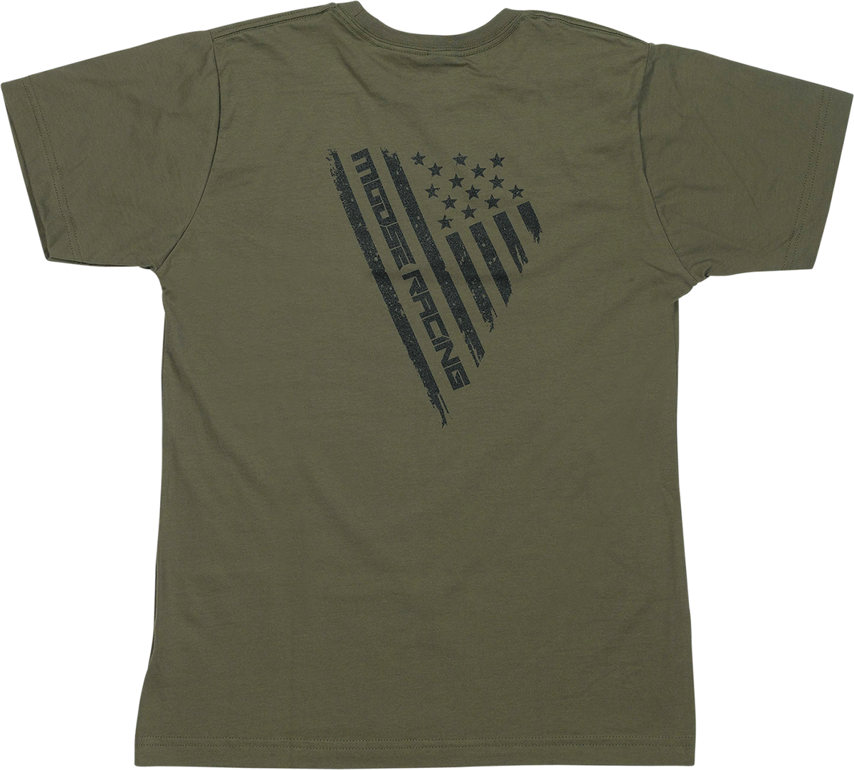 Moose Offroad Youth Salute T-Shirt - Olive, Medium (Part No. 3032-3695)
