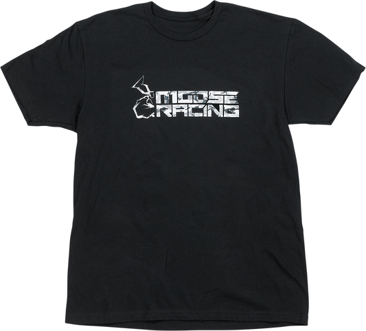Moose Offroad Camo T-Shirt Black, Large - 3030-22725