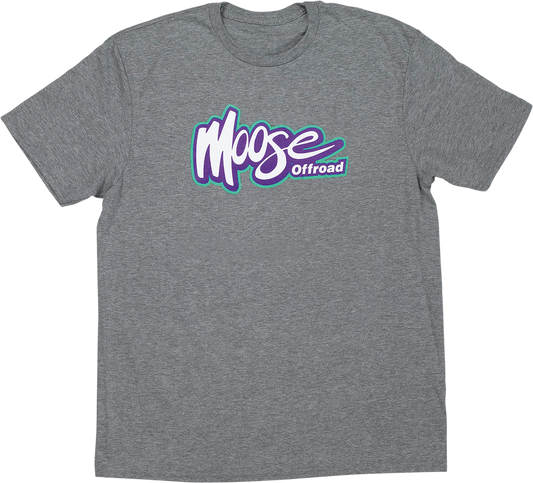 Moose Offroad Gray Offroad T-Shirt - Large (Part #3030-22740)