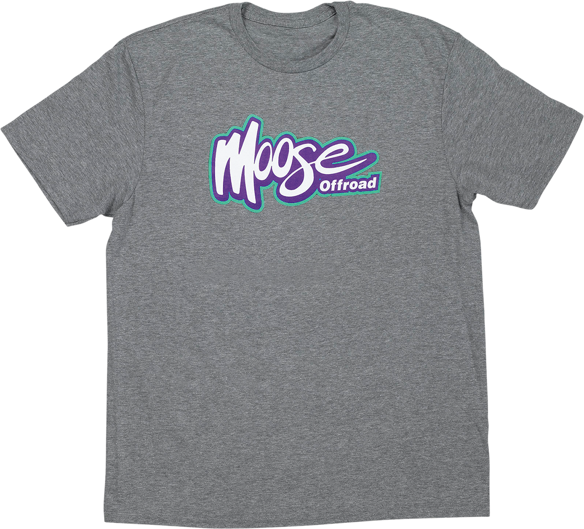 MOOSE OFFROAD Offroad T-Shirt - Gray Medium - Part 3030-22739