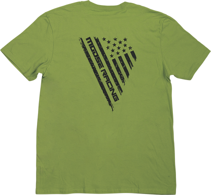 Moose Offroad Salute T-Shirt - Olive, Small - Part Number 3030-22718