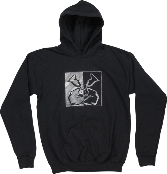 Moose Offroad Youth Split Personality Hoodie - Black, Size XL (Part Number 3052-0676)