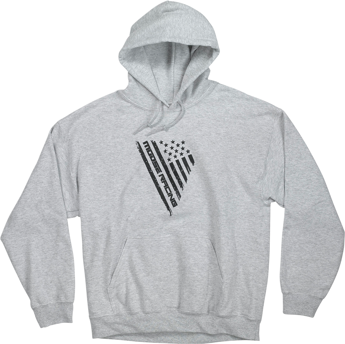 Moose Offroad Salute Hoodie - Ash, Medium - 3050-6348