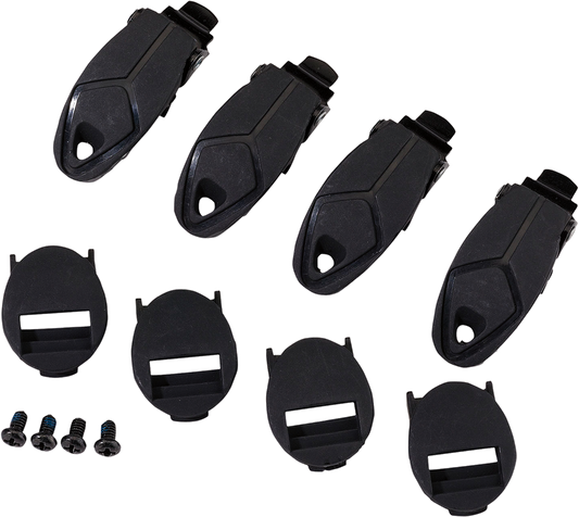 MOOSE OFFROAD Qualifier Boot Buckle Kit - Black 3430-1006