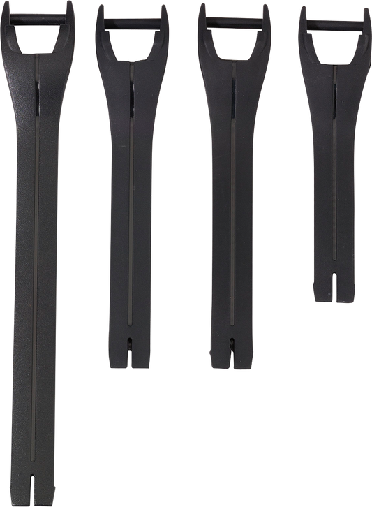 MOOSE OFFROAD Qualifier Boot Strap Kit - Black, Size 7-9, Part 3430-1011
